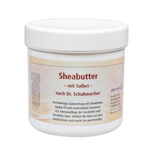 Sheabutter mit Salbei nach Dr. Schuhmacher - 250ml